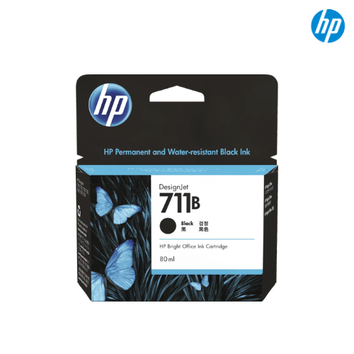 ตลับหมึกอิงค์เจ็ท HP Original Ink Cartridge HP711B Black, 711B